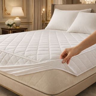 Protetor Para Colchão 100% Impermeável com Elástico Solteiro Casal Queen King em Oferta na Shopee