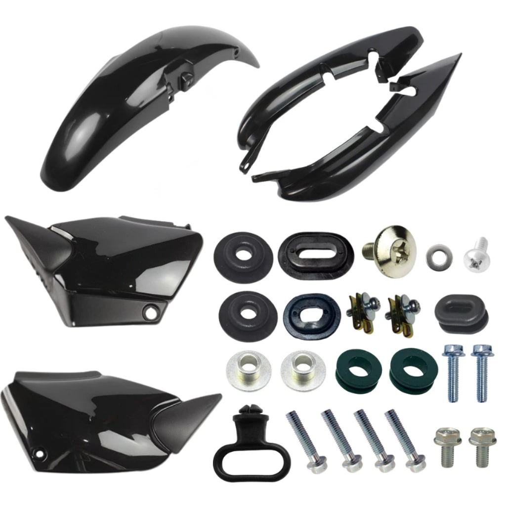 Kit Carenagem CG 125 Titan Fan 2000 até 2008 Rabeta Tampas Paralama + Parafusos em Oferta na Shopee