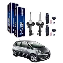 PAR AMORTECEDOR DIANTEIRO FIT 2009 A 2013 NAKATA + KITS