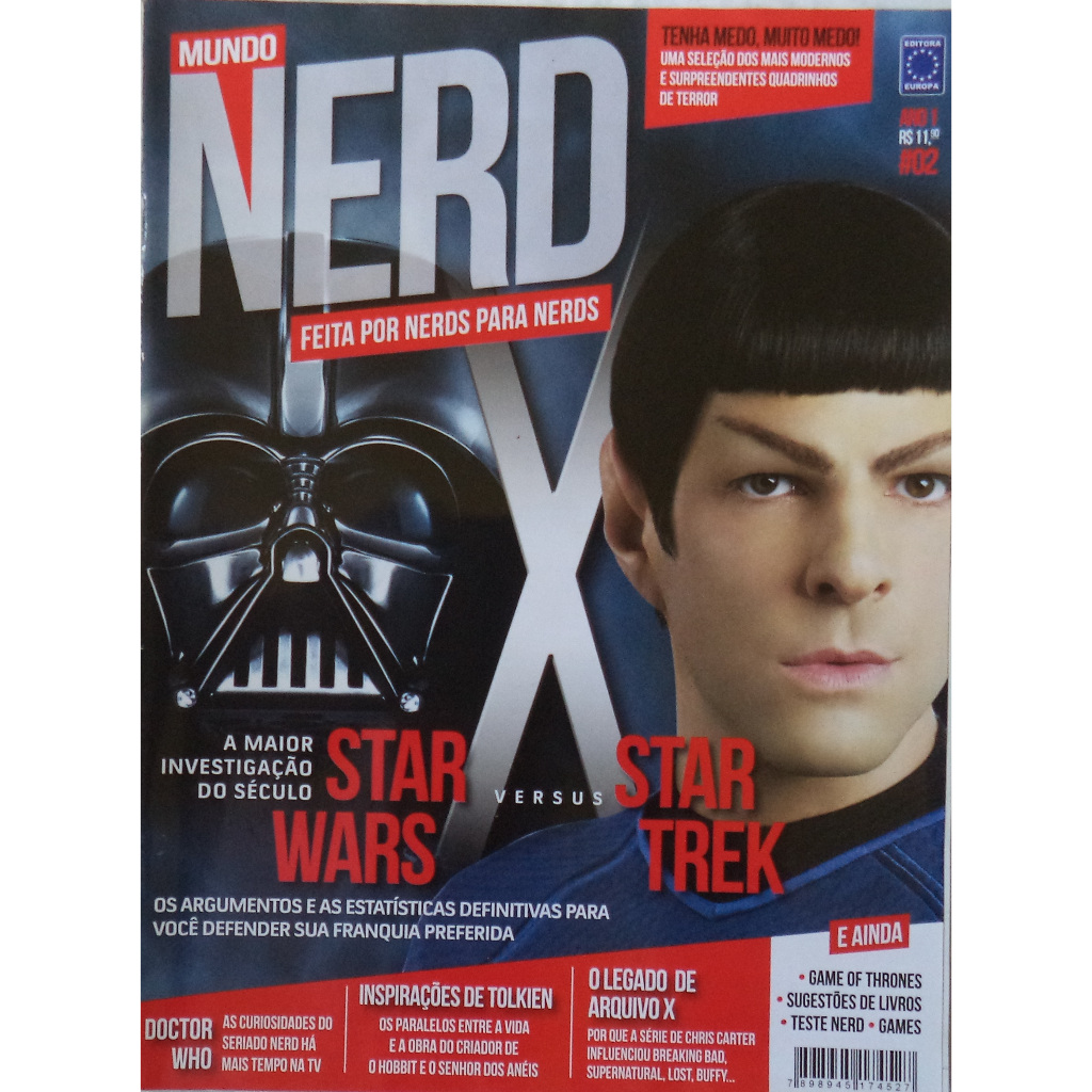 Revista Mundo Nerd nº 2 - Star Wars X Star Trek
