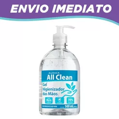 Álcool Em Gel Higienizante 70º All Clean 500ml Audax