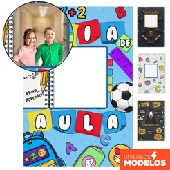 Painel Retangular Decoração Escolar Volta As Aulas Interativo Vazado Vertical Em Tecido 1,50x2,20m