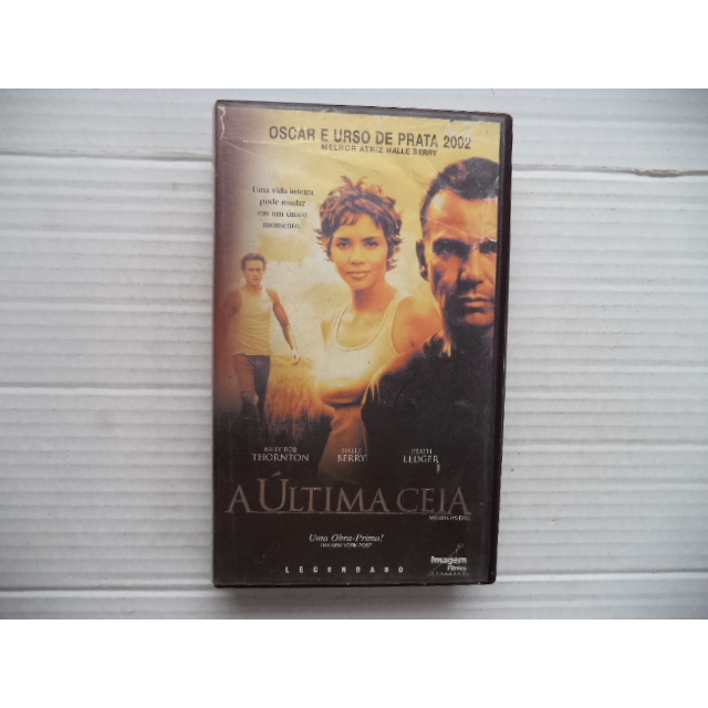 Fita Vhs A Ultima Ceia Original legendado Halle Berry suspense