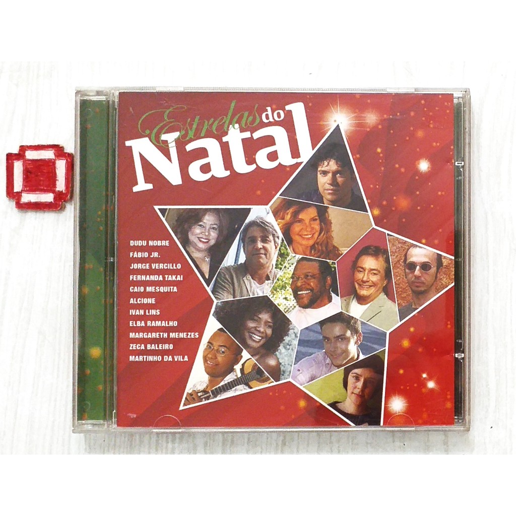 Cd Estrelas do Natal - Dudu Nobre, Fabio Jr. , Alcione, Elba