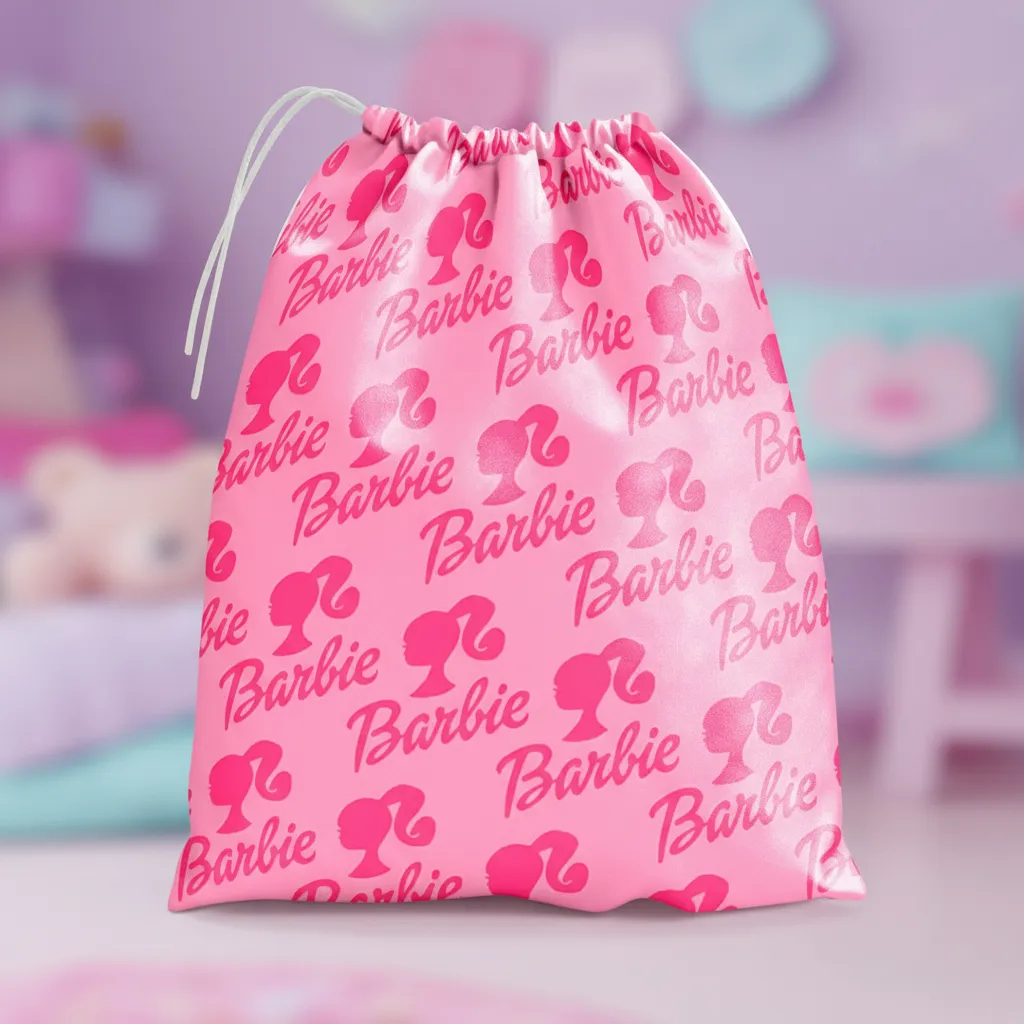 Kit 30/40 Saquinhos Surpresa 16x22 Para Lembranças Festa Infantil Menina Bibi Painéis Vários Temas