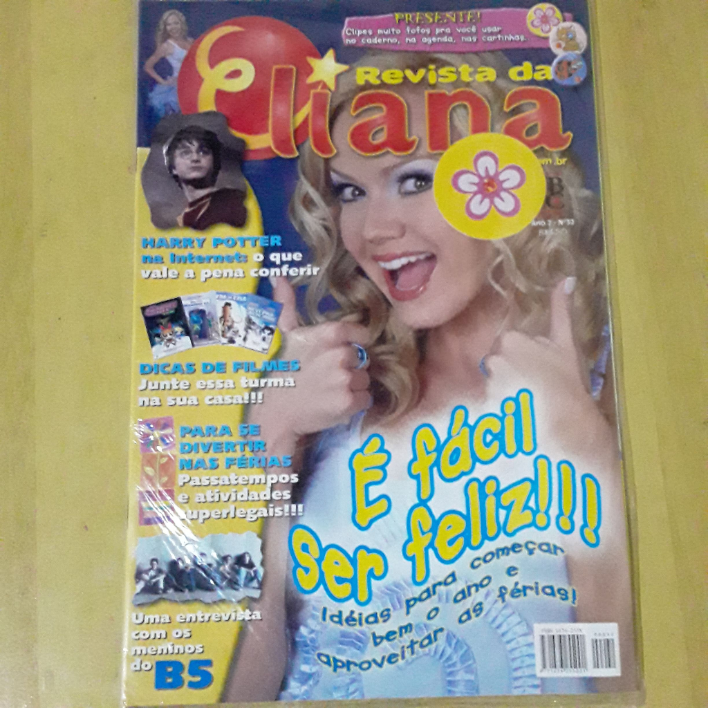 REVISTA DA ELIANA Nº32 BANDA B5 + BRINDE