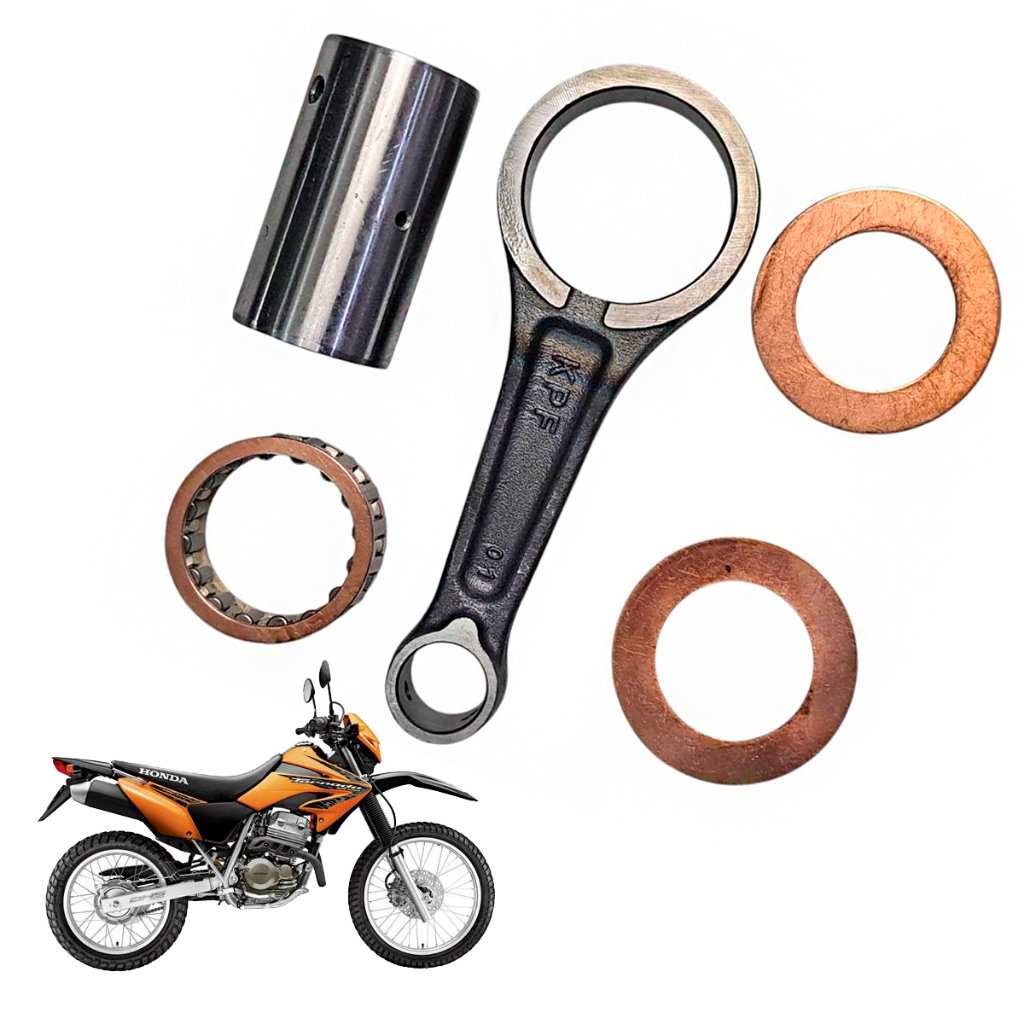 Biela Completa Compatível NX 250 Tornado e CBX 250 Twister 2021 2022 2023 2024 2005 2007 2008