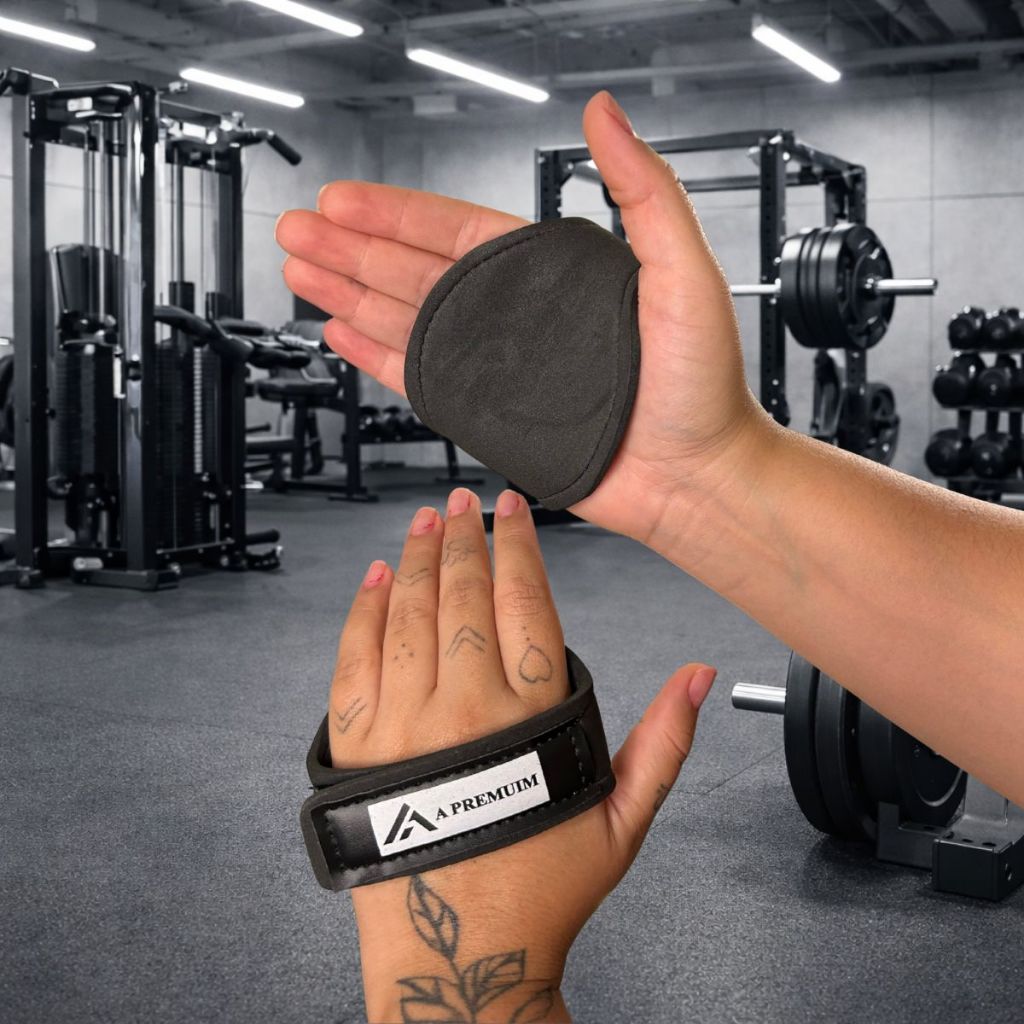 Kit 2 Luva de Academia Crossfit Musculação Pegada Firme Anticalo