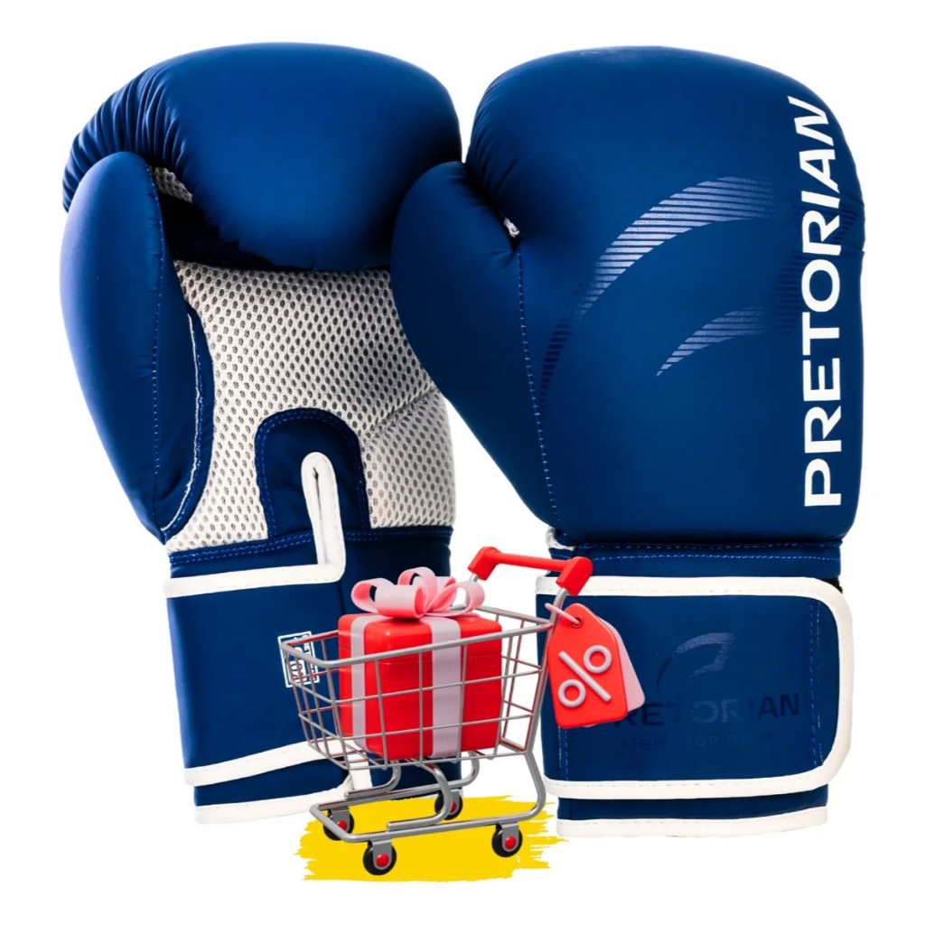 Luva de Boxe e Muay Thai First FX2 + Protetor Bucal Extra Sortido