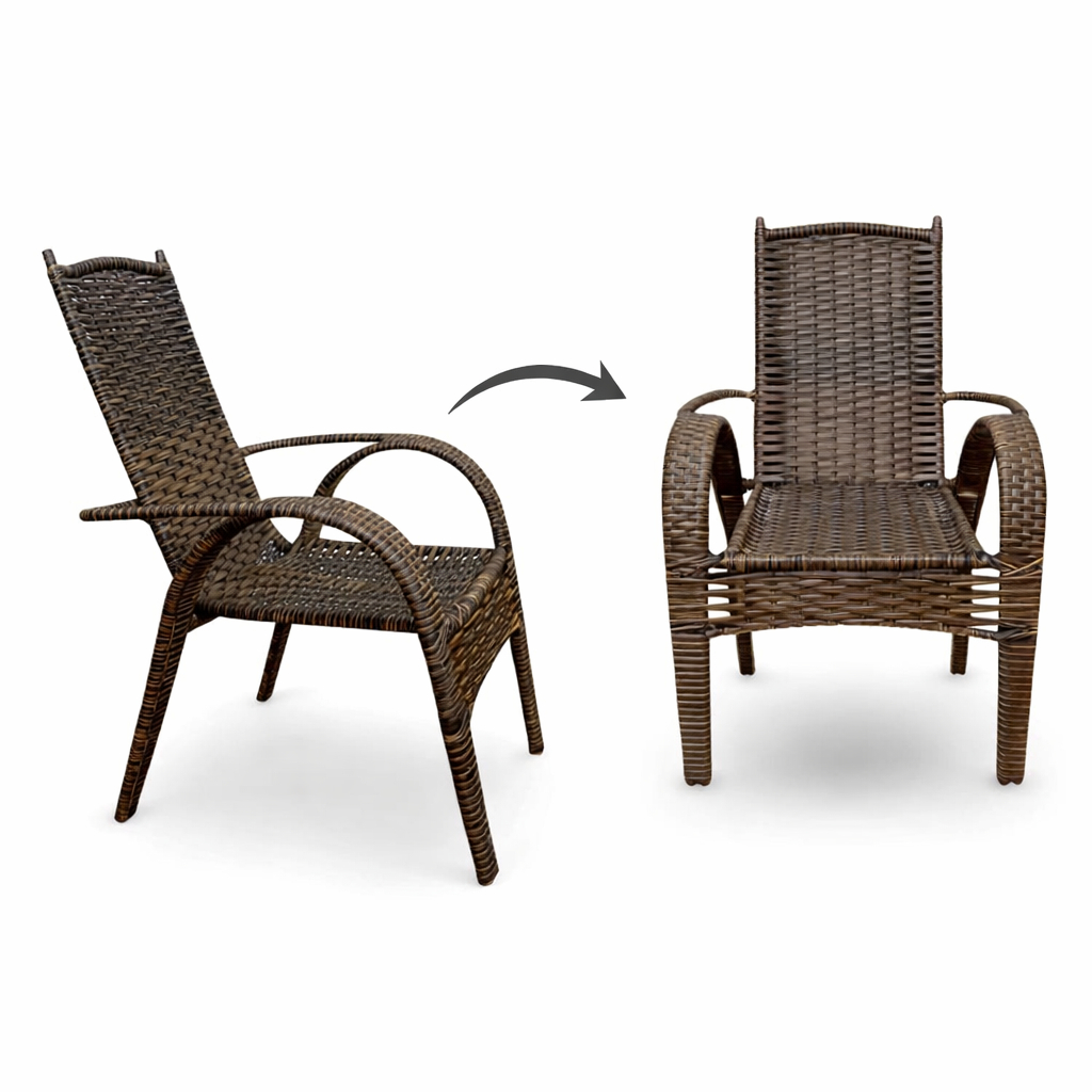 Cadeira Poltrona Varanda Sala Fibra Sintética Premium em Oferta na Shopee