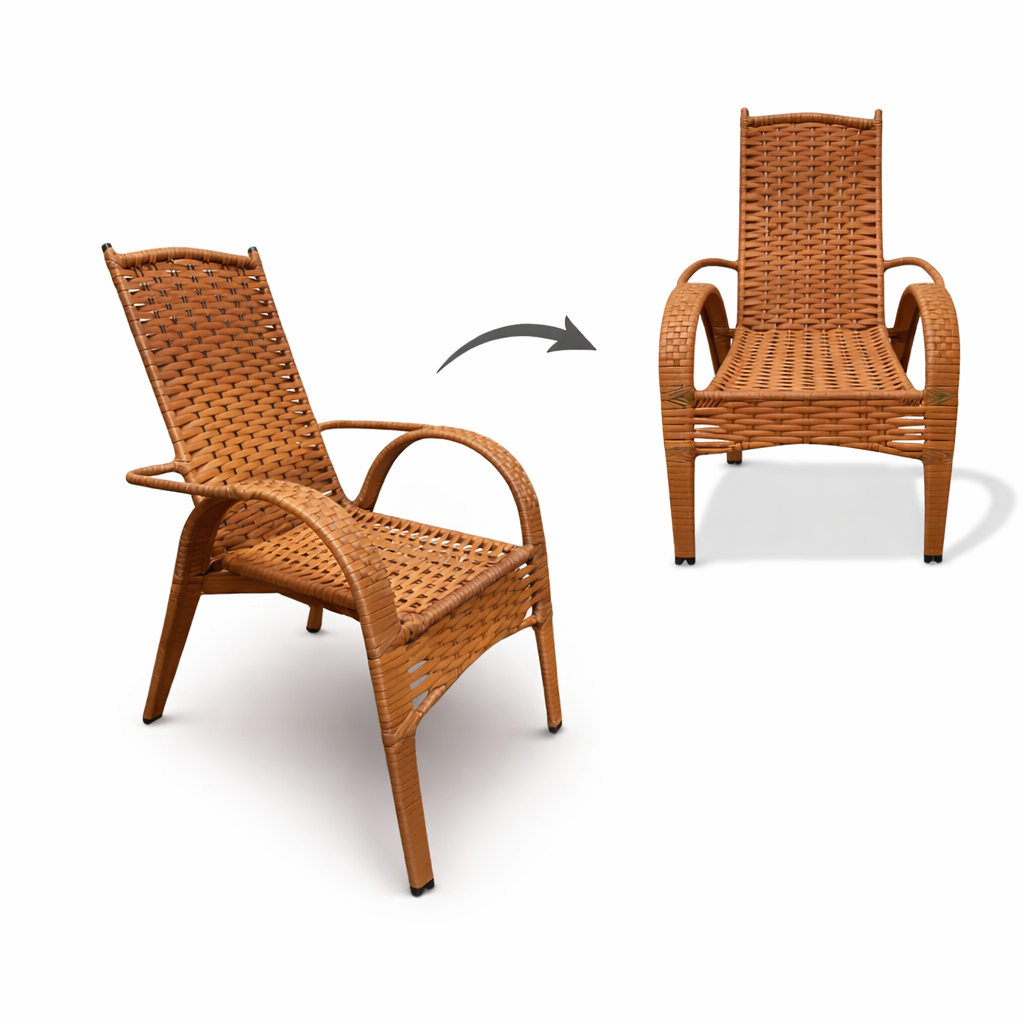 Uma Cadeira  Fixa Poltrona Varanda Jardim Sacada em Oferta na Shopee