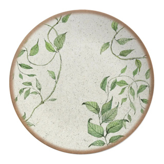 Prato Raso Jantar Refeição 29cm Coup Tropical Leaves Cerâmica Alleanza em Oferta na Shopee