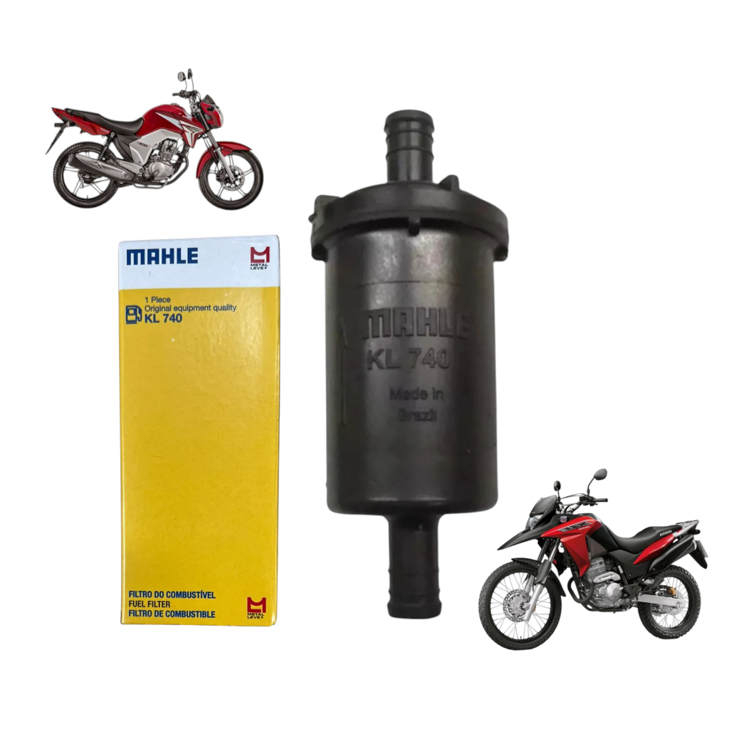 Filtro Combustível Gasolina / Xre 300 - 2009 2010 2011 2012 Original Mahle em Oferta na Shopee
