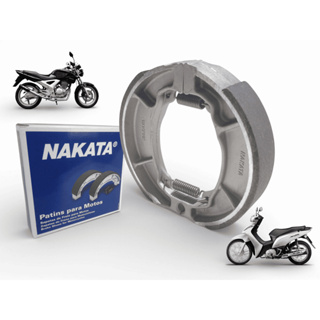 Lona Sapata Freio Dianteiro Biz 100/150 CB300 CBX CG 125/150 Várias medidas em Oferta na Shopee