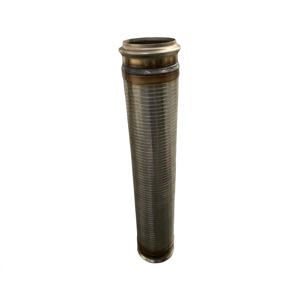 Tubo Flexível Escapamento 3pol 1/2 Para Caminhão Vw Constellation 17250 24250 19320 19370 25370