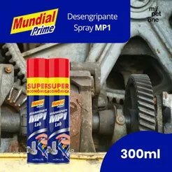 Kit 2 Desengripante MP1 Lub Anticorrosivo Spray 321ml - Mundial Prime