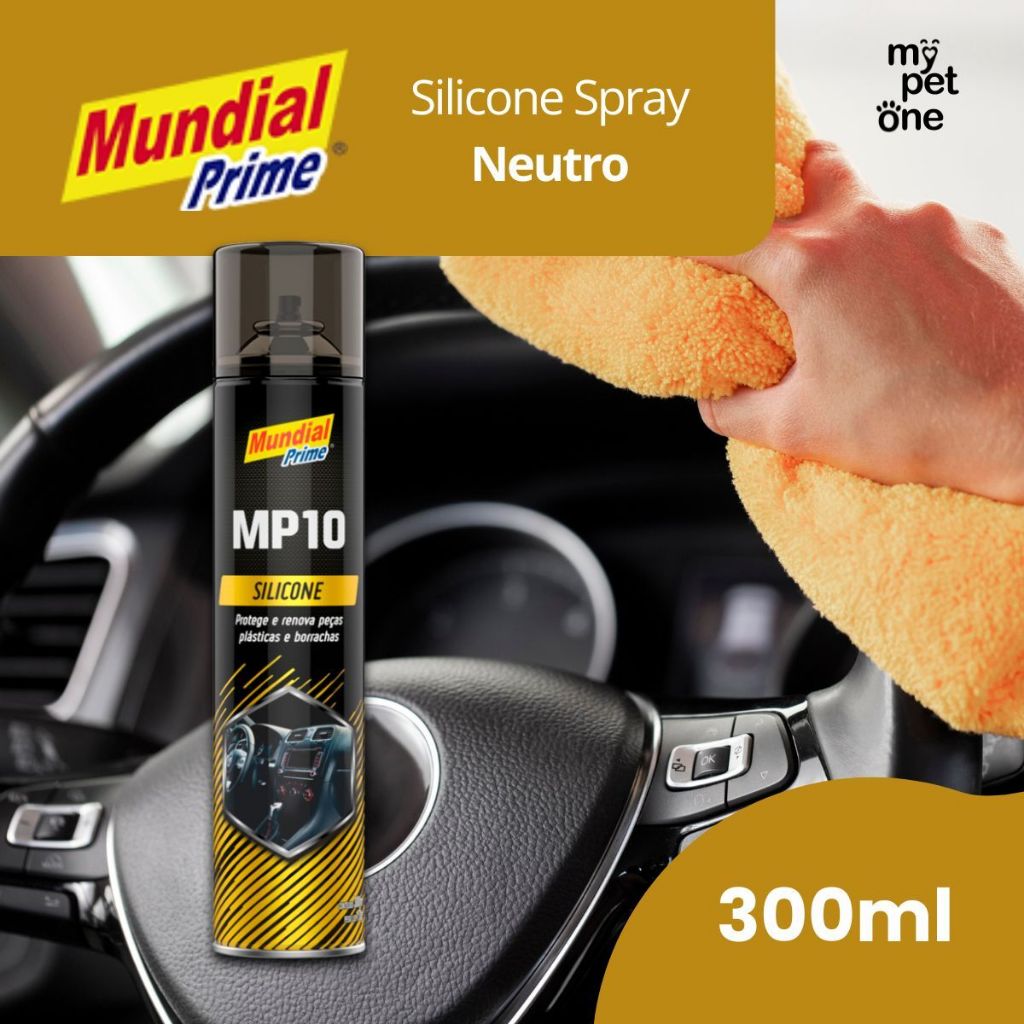 Silicone Spray Antiestático Neutro 300ML - Mundial Prime em Oferta na Shopee