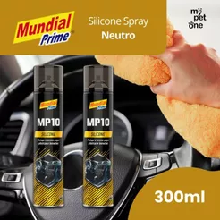 Kit 2 Silicone Spray Antiestático Neutro 300ML - Mundial Prime