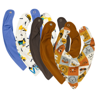 Babador Bandana Bebê Impermeável, Kit 5, Premium Eternizare em Oferta na Shopee