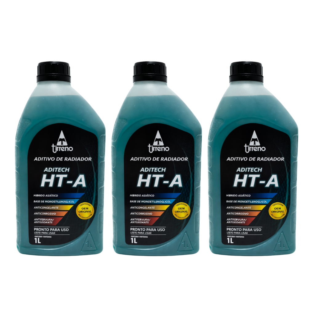 03 Aditivo Radiador Azul Ht-a Pronto Uso Tirreno Asiatico