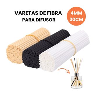Varetas para Difusor de Ambiente 4mm 30cm Fibra - Palitos - Aromatizador em Oferta na Shopee
