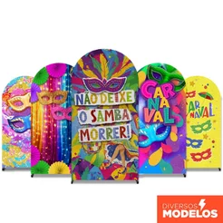 Capa Painel Arco Romano Decoração Carnaval Em Tecido 2x1m – Veste Fácil - Diversos Modelos