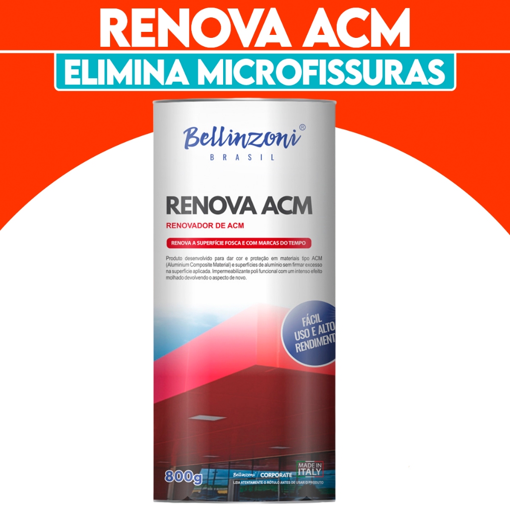Renova E Restaura Acm Bellinzoni 800g Cor E Proteção Intenso Efeito Molhado