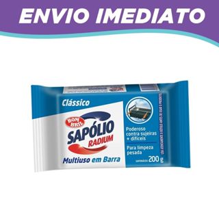 Saponáceo Sapólio Radium em Barra 200ml Bombril em Oferta na Shopee