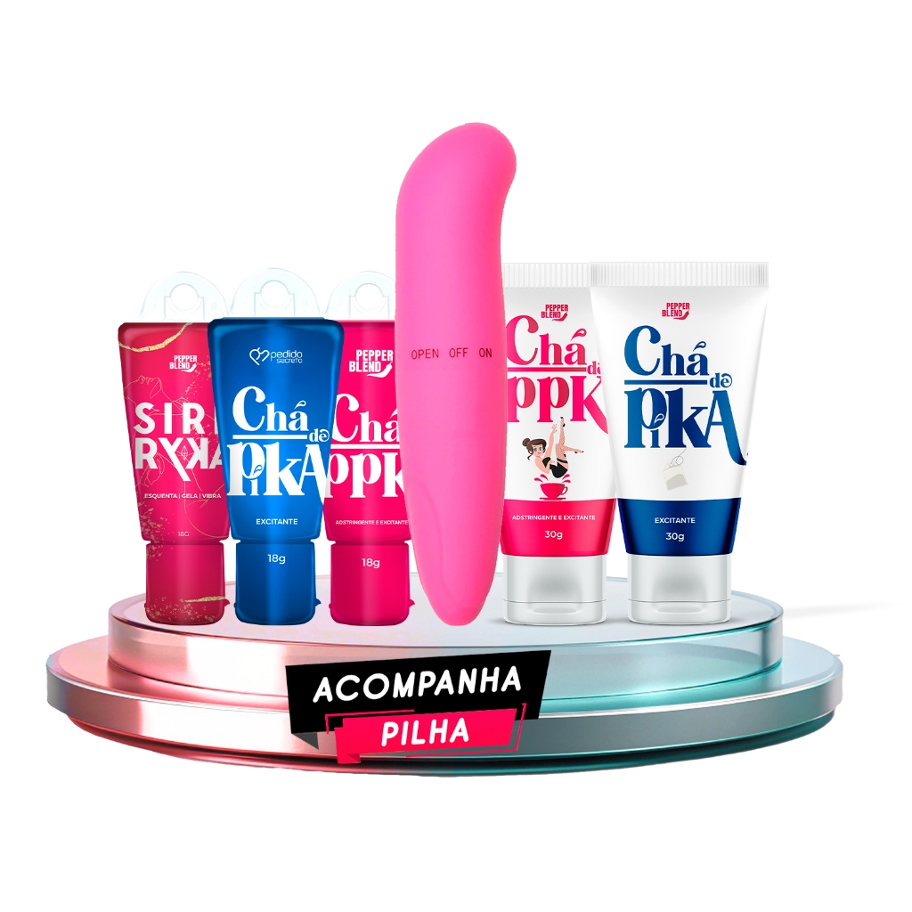 Kit Vibrador Ponto G Aveludado + Pilha Gel Lubrificante Excitante Adstringente Feminino e Masculino em Oferta na Shopee