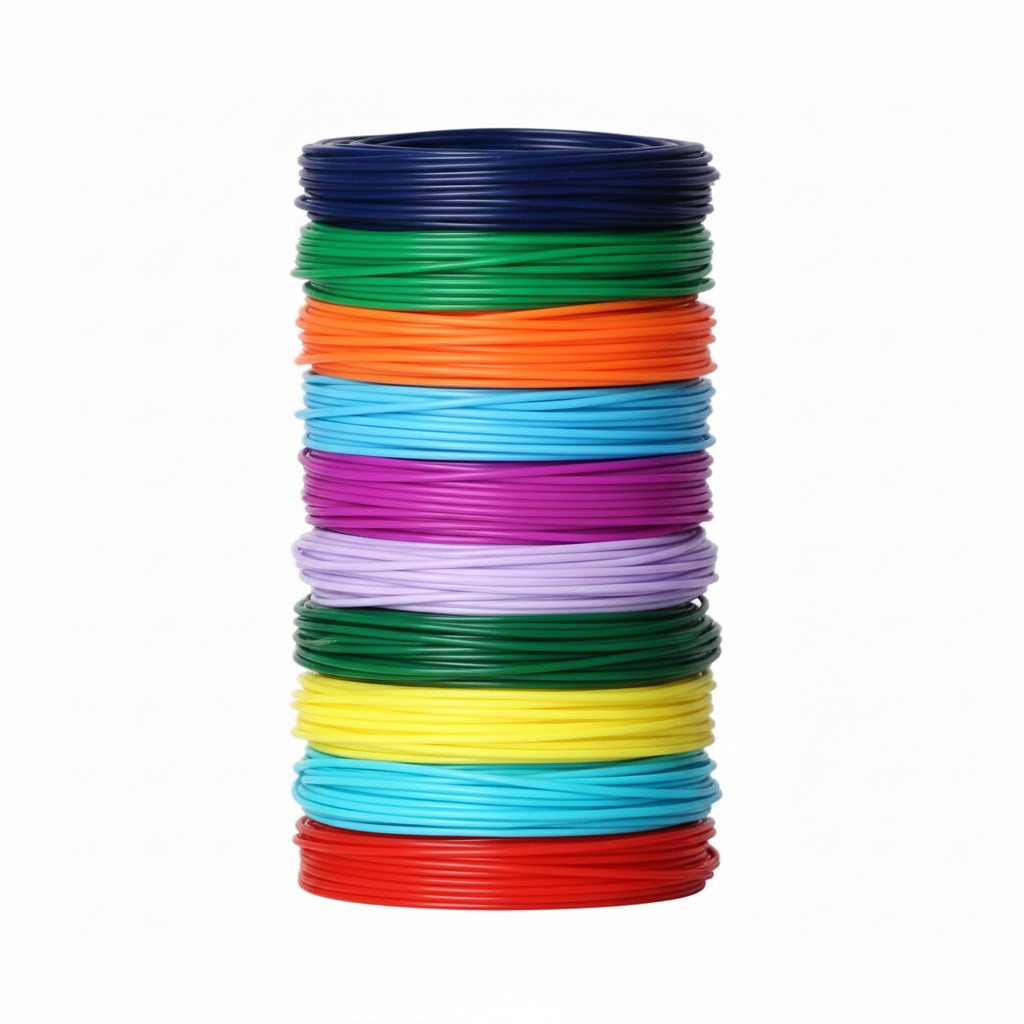 Kit Refil de Filamento ABS para Caneta 3D –5 Cores - Escolha as Cores | 50m Total - ENVIO RÁPIDO