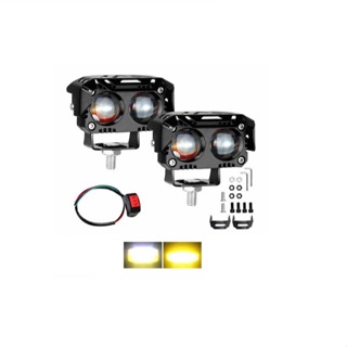 Faróis Auxiliares De Moto Led Com Luzes 2 Modos Olho Corujas em Oferta na Shopee