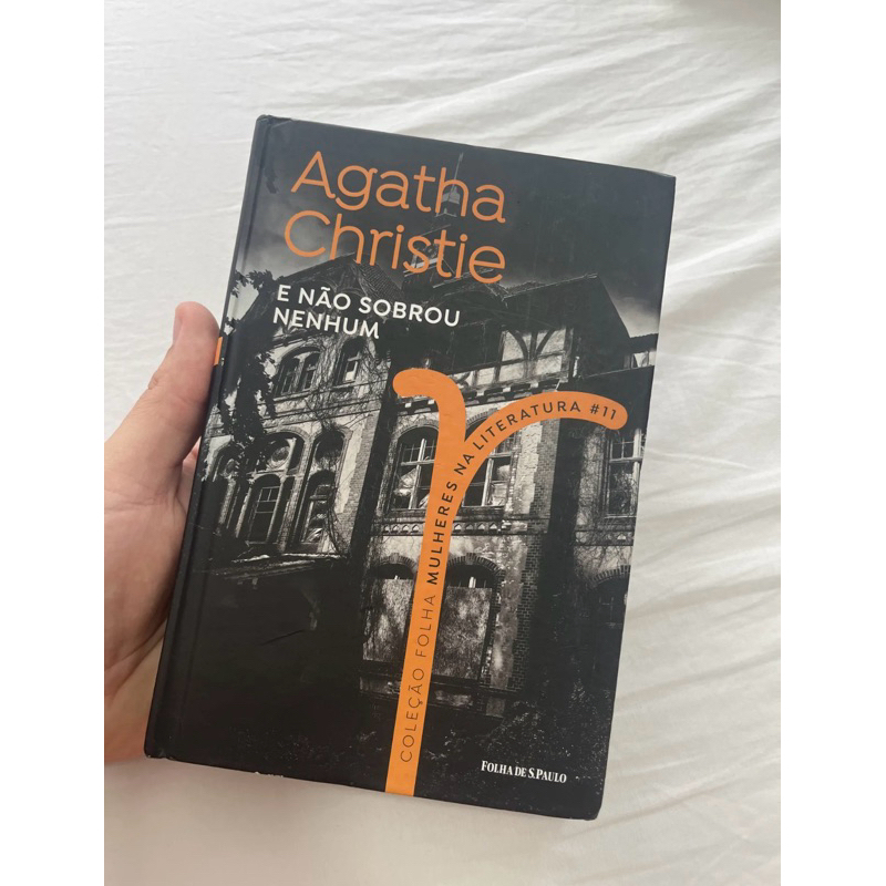 Livro Ágatha Christie E Não Sobrou Nenhum Capa Dura Folha De São Paulo