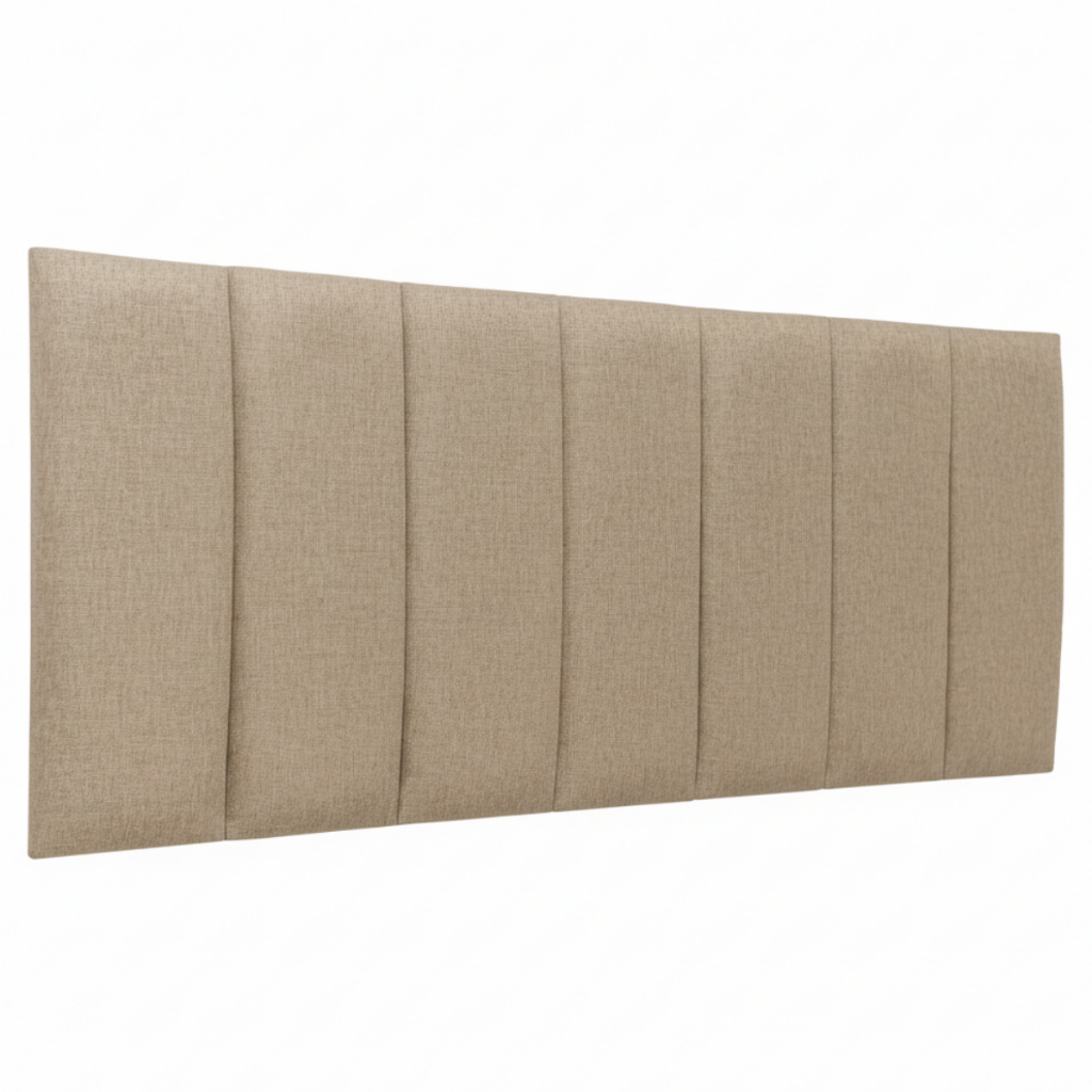 Cabeceira Casal Premium Linho Veludo Módulos Adesivos Painel 60x20 Modulada Cabeceira Montada 140x60