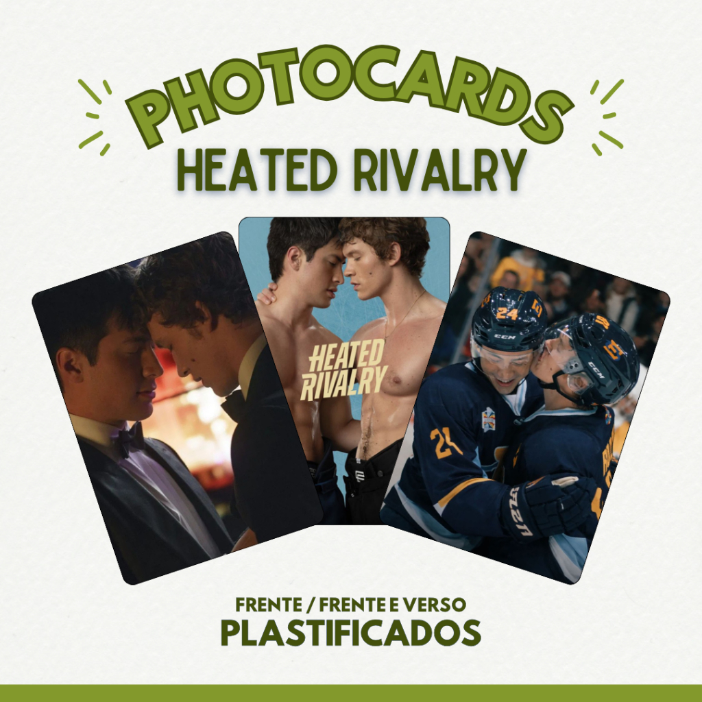 Photocard Heated Rivalry | Pack com 10 unidades | Plastificado