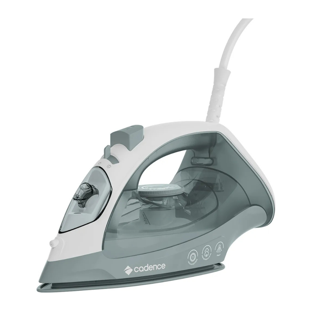 Imagem Ferro de Passar Spray IRO215 Cadence Ferro de Passar a Vapor com Base Antiaderente 127v