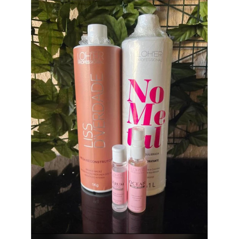 LISS D VERDADE + SHAMPOO + 1 SERUN + 1 PERFUME