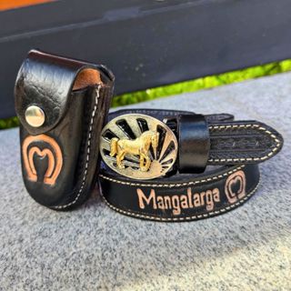 Kit Country Luxo Couro Rodeio Cinto + Bainha Infantil Menino Menina em Oferta na Shopee