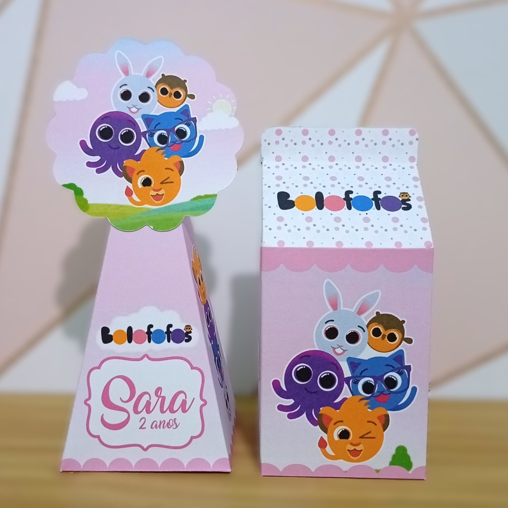 Kit Personalizado Rosa Menina | Lembrancinhas Festa Infantil | Caixinhas| Aniversário