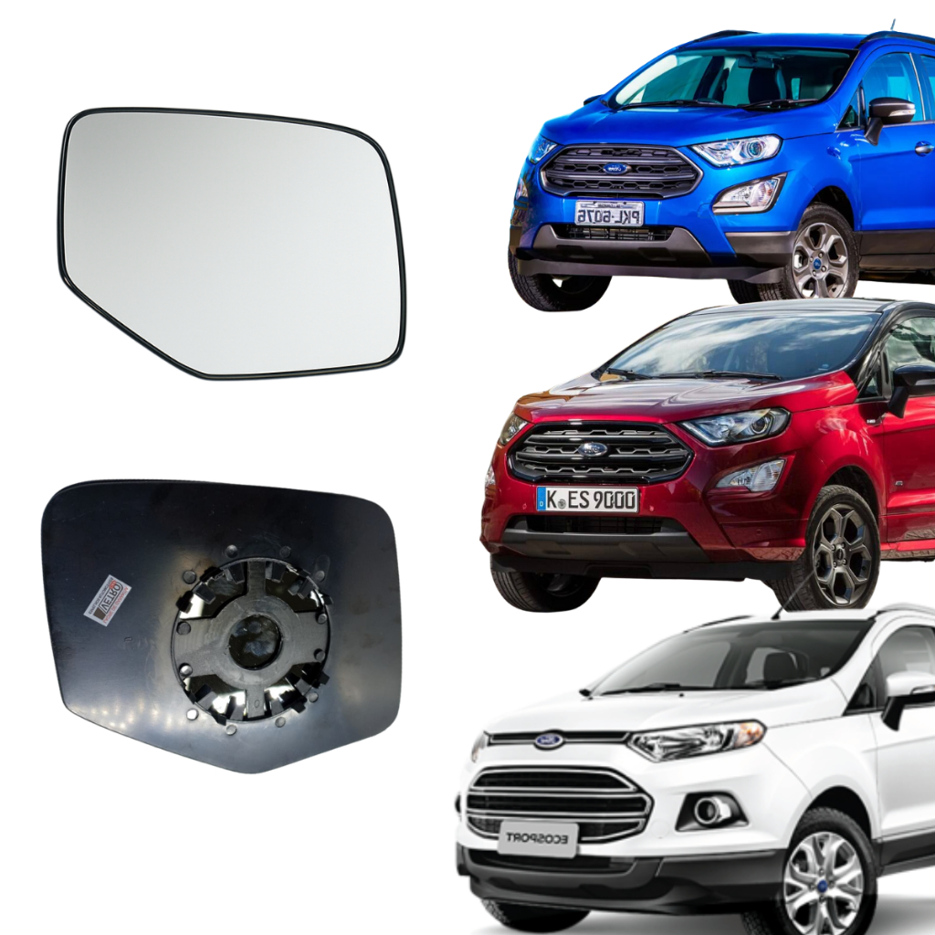 Vidro Espelho Retrovisor Ecosport 2003 2004 2005 Até 2012