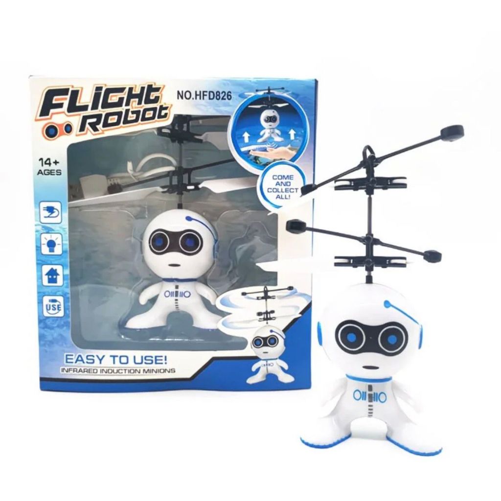 Mini Drone Robô Voador Helicóptero Brinquedo - ENVIO IMEDIATO