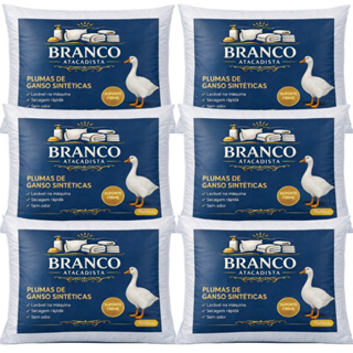 Travesseiro 100% Pluma Toque Suave Luxo Antiácaro Antialérgico em Oferta na Shopee