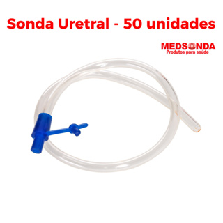 Sonda Uretral de Alívio Medsonda 04, 06, 08, 10, 12 ou 14 (Kit 50 unidades) em Oferta na Shopee