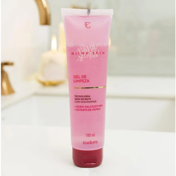 Gel Limpeza Facial Eudora Niina Secrets Skin 100ml em Oferta na Shopee