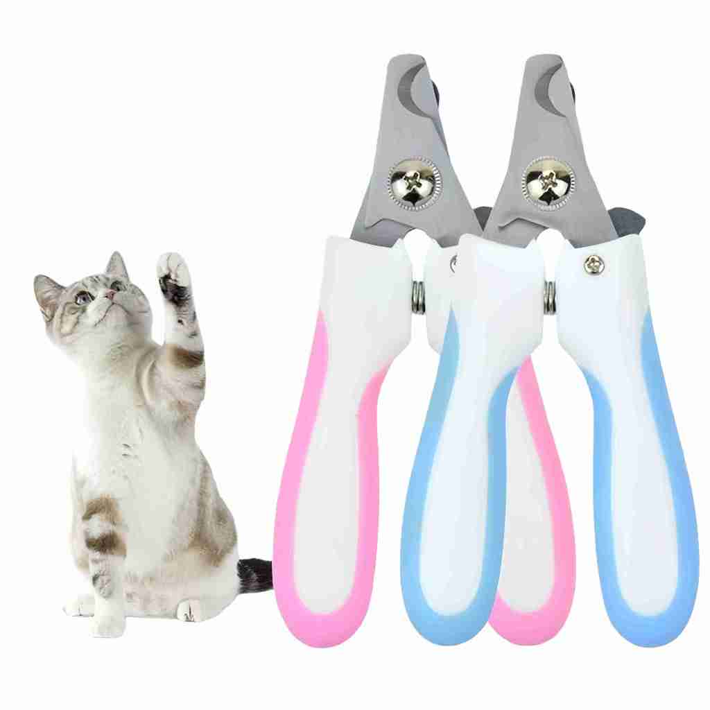 Cortador de Unhas Seguro para Pets, Retorno Automático com Design Antiderrapante