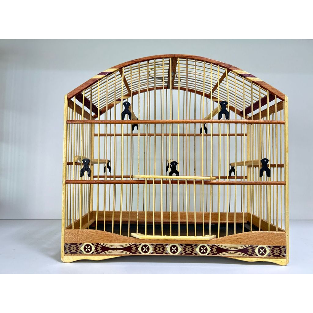 GAIOLA DE PASSEIO COLEIRO/ MALHA FINA - MARCHETARIA FITA FINA