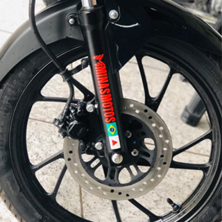 Minas Motos com 2 bandeiras (todo refletivo) em Oferta na Shopee