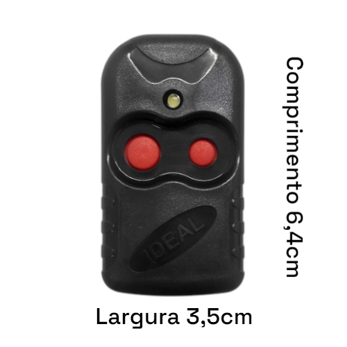 5 Controles compatíveis PPA RCG GAREN UNISYSTEM MKN AGL INTELBRAS 433MHZ - IdealSE  Modelo 5104