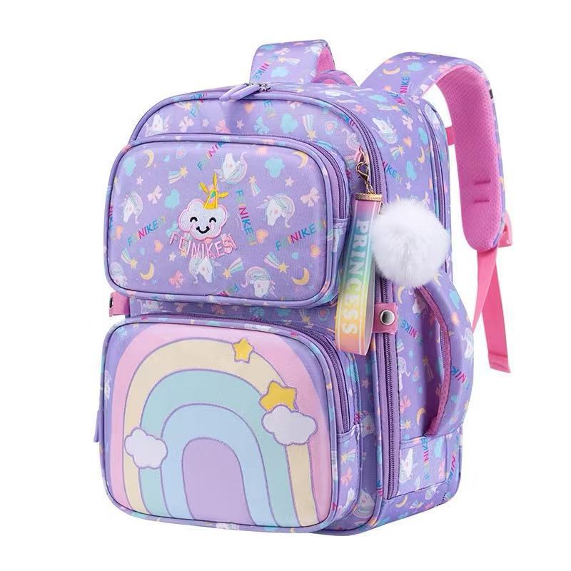 mochila escolar de grande capacidade para meninas da escola primária SMARKPANDA