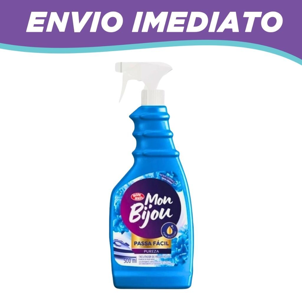 Facilitador Passa Fácil Roupa Pureza Mon Bijou Bombril 500ml