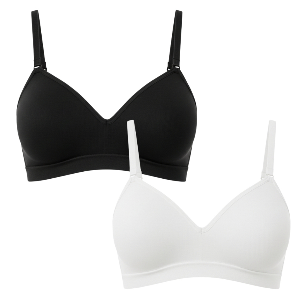 Kit 2 Sutiãs Comfort Poliamida Zee Rucci Alças Reguláveis em Oferta na Shopee